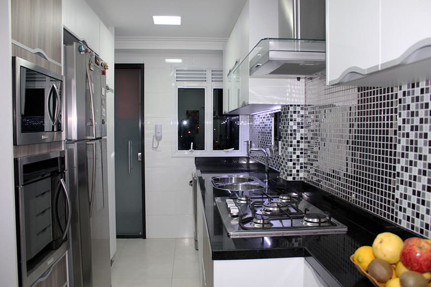 Fotografia 3 do projeto Projeto Residencial Apartamento Médio para Família 97m²