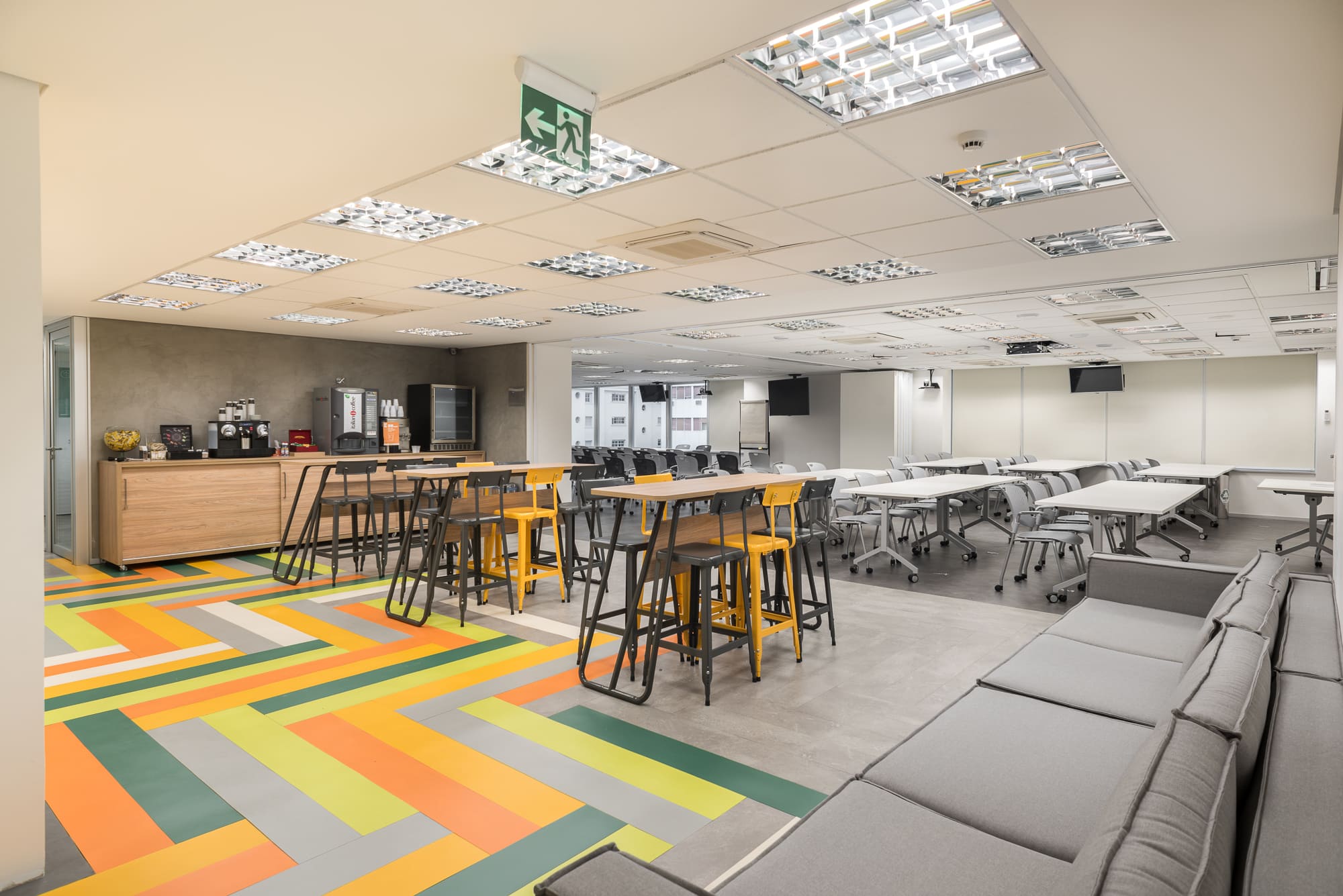 Fotografia 8 do projeto Projeto de Arquitetura Corporativo Espaço Eventos - Unimed Brasil