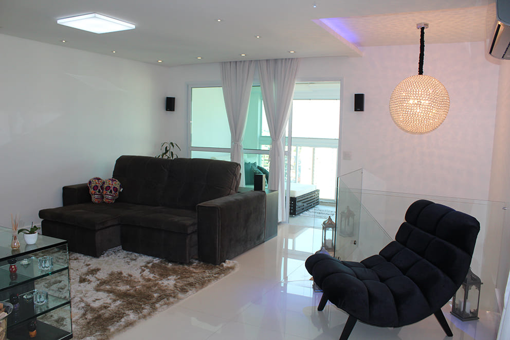 Fotografia 1 do projeto Projeto Arquitetura Residencial Cobertura com Jacuzzi 190m²