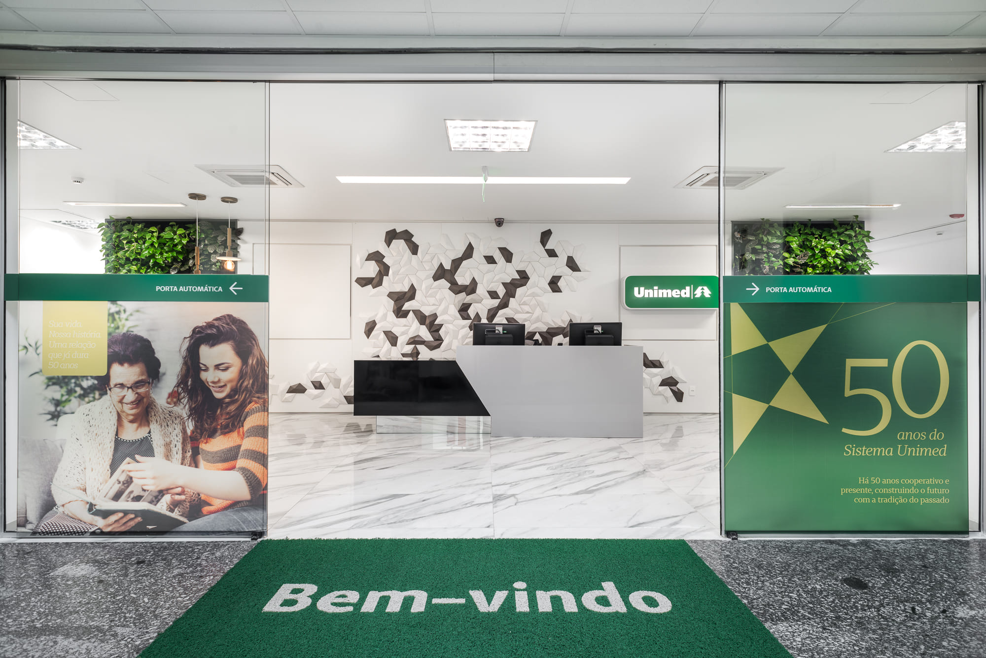 Fotografia do projeto Projeto de Arquitetura Corporativo Espaço Eventos - Unimed Brasil da Parm Arquitetura
