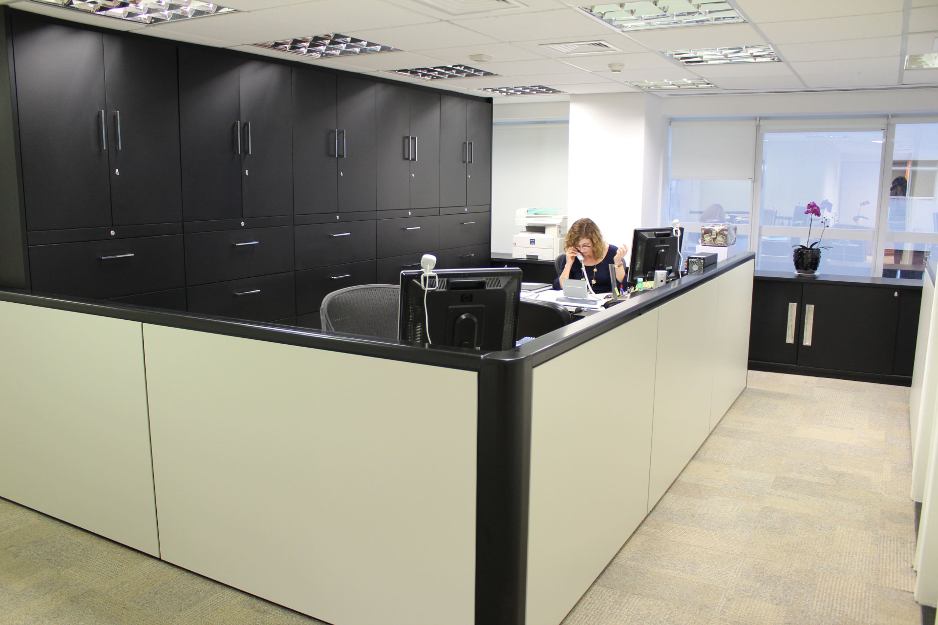 Fotografia 1 do projeto Projeto de Arquitetura Corporativo Escritório Diretoria - Seguros Unimed